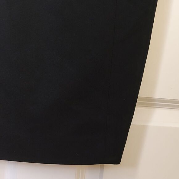 Morton Myles For the Warrens Black Rhinestone Studded Long Sleeve Vintage Dress - Picture 4 of 9